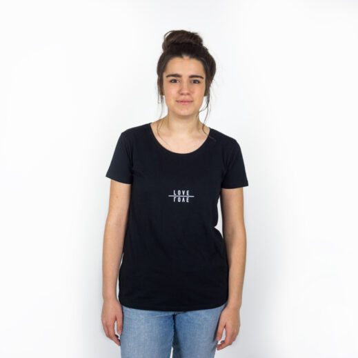 Good-Natured Love-T-Shirt female schwarz
