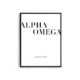 Good-Natured Alpha&Omega Poster 30x40cm