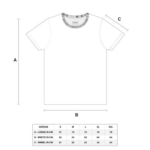 Size-Guide-Good-Natured-T-Shirt-190GSM-unisex-fit