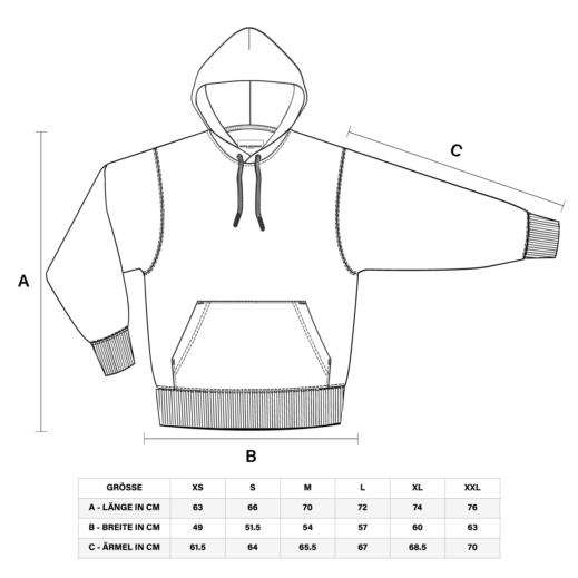 Size-Guide-Good-Natured-Hoodie-280GSM