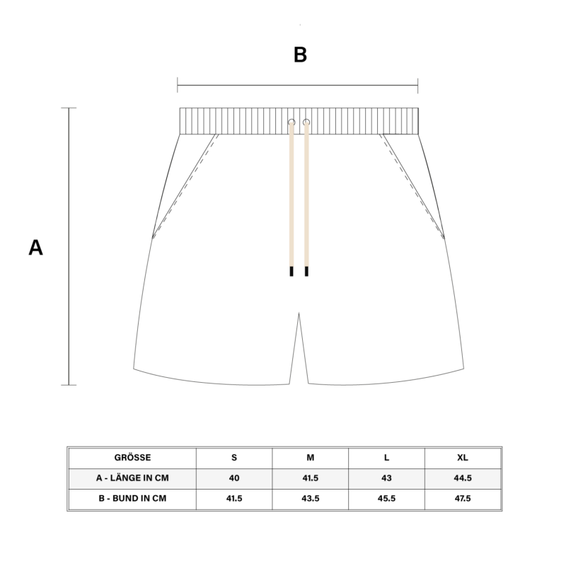 Good-Natured-Eternal-Life-Shorts-Size-Guide