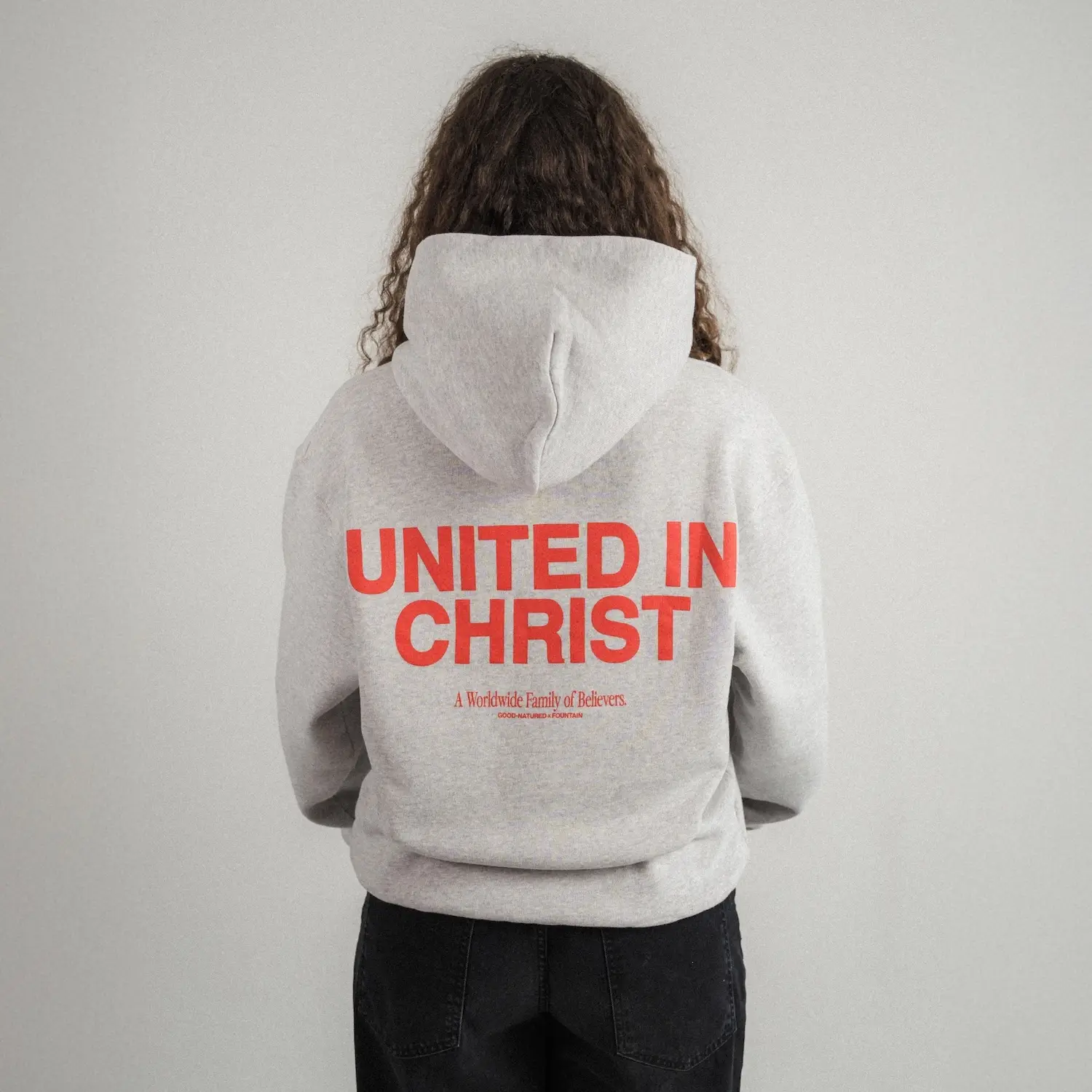 United-in-Christ-Hoodie-Good-Natured-Fountain-Women-back